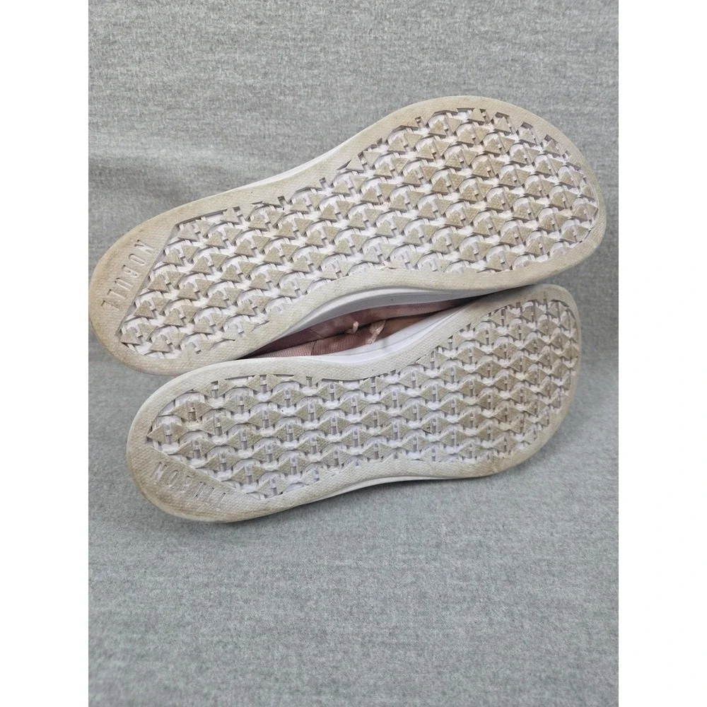 NO BULL Tie Dye Sneakers Womens 9.5‎ Dusty Rose High Top Canvas Trainers